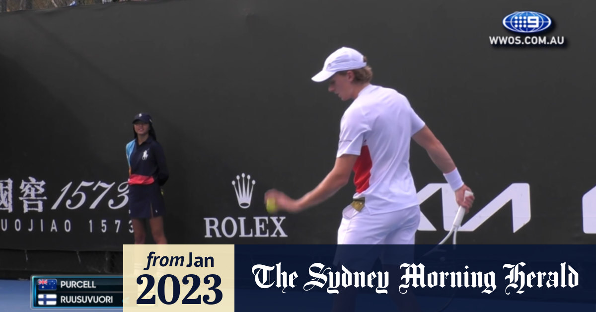 Video Match Highlights Max Purcell v Emil Ruusuvuori